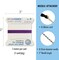 Griffin Nylon Bead Cord Perlseide – Size 0 (0.30mm) – 2 Meters per Card – Stainless Steel Needle Attached – for Knotting Pearls, Gemstones, Crystals and Beads
